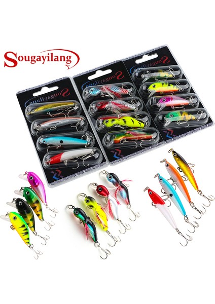 Sougayilang Balıkçılık Yemi Seti 4 Adet Wobbler Korozyon Önleyici Kanca B Balıkçılık Yemi Deniz Sazanı Balıkçılık Takımları De Pesca (Yurt Dışından) fiyatları