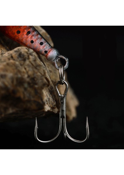 Döner Metal Spinner Balıkçılık Yemleri 9.1g 7cm Payetler Iscas Yapay Sert Yemler Crap B Pike Üçlü Kanca Takım Aksesuarları (Yurt Dışından) fırsatları