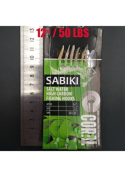 Lunker Sabiki Yem Flaşör Takımı Kancası Yumuşak Yem Işıklı Yılan Balığı Parıltı Koyu Uskumru Balıkçılık Mercan Mulloway Yassı Başlı Kefal Köpekbalığı (Yurt Dışından)