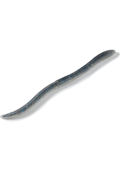 Sunmıle Yumuşak Balıkçılık Yemi 10CM 12.5cm Senko Solucan Neko Rig Yemleri Flick Shake Earth Worm Yapay Yem Silikon Shad Yemi B (Yurt Dışından)