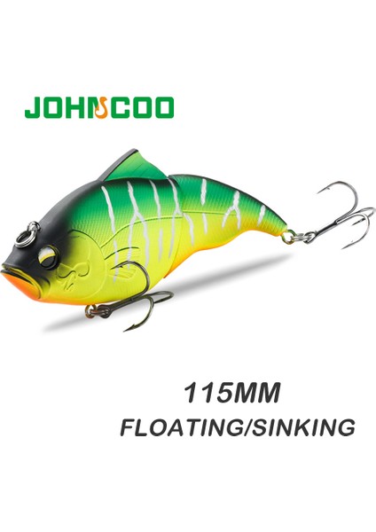 Johncoo 115MM Titreşim Sw Yüzen Balıkçılık Yemi Dudaksız Krank Yemler Batık Sert Yem Yapay Vıb Yem B Balıkçılık Yemleri (Yurt Dışından) fiyatları