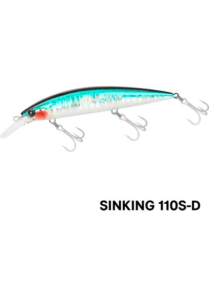 Tsurınoya 110MM 37G Ağır Ağırlık Deniz Balıkçılığı Yemi Maksimum 80M Ultra Uzun Atış Batıran Minnow Wızard 110S Yapay Sert Yemler (Yurt Dışından)