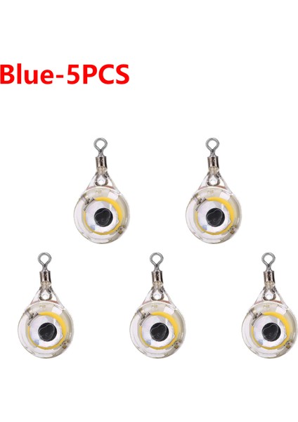 5-20 Adet Mini Balıkçılık Yemi Işık LED Derin Damla Sualtı Göz Şekli Balıkçılık Kalamar Balıkçılık Yemi Balıkları Çekmek Için Aydınlık Yem (Yurt Dışından)