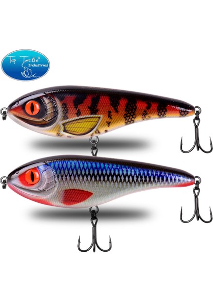 Cf Fıshıng 68MM/78MM/90MM/105MM Yavaş Batan Jerk Yem Yüksek Kaliteli Balıkçılık Yemi Yapay Bigmuskie Pike B (Yurt Dışından) fırsatları