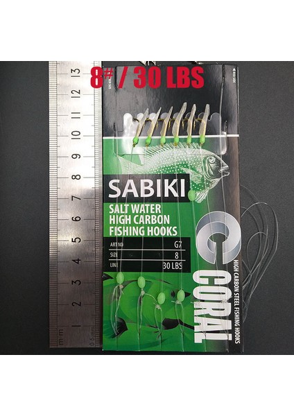 Lunker Sabiki Yem Flaşör Takımı Kancası Yumuşak Yem Işıklı Yılan Balığı Parıltı Koyu Uskumru Balıkçılık Mercan Mulloway Yassı Başlı Kefal Köpekbalığı (Yurt Dışından)