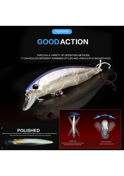 Bearking 10CM 15G Sıcak Model Balıkçılık Yemleri Sert Yem 14 Renk Seçmek Için Minnow Kalite Profesyonel Minnow Derinlik 0.8-1.5m (Yurt Dışından) modelleri