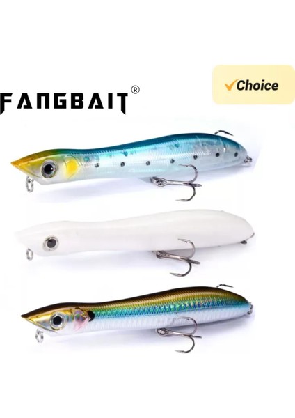 Patchinko 140 Topwater Popper Balıkçılık Yemi Patchinco 100/140MM Yüzey Yüzen Yemler Uzun Atış Wobblers Stickbait B Pike Için (Yurt Dışından)