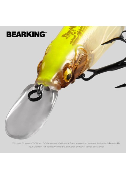 Bearking Profesyonel Wobbler 110MM 14G Dalış 1.8m Sp Balıkçılık Yemleri Yapay Yem Predator Takımı Turna ve B Için Jerkbaitler (Yurt Dışından) fırsatları