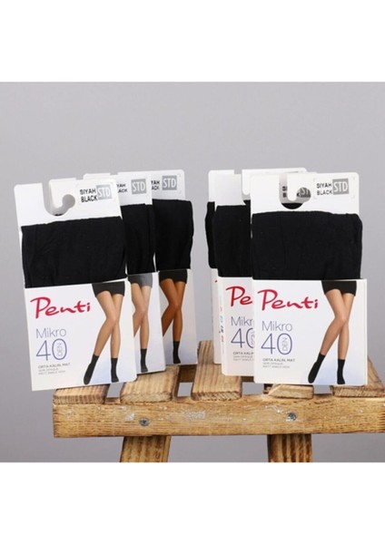 Micro 40DEN Soket Çorap 12LI