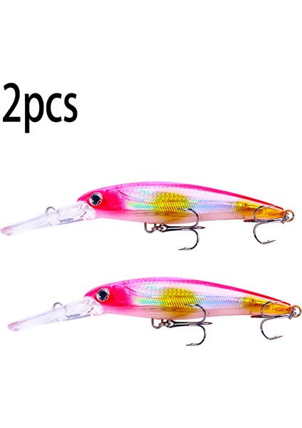 Hengjia 1 Adet 17CM 30G Derin Dalış Büyük Minnow Yemi Yapay Wobbler Sert Yem Crankbait Sea B Pike Levreği Olta Takımı (Yurt Dışından)