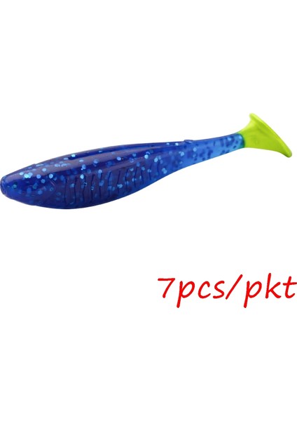 Adet/grup Yumuşak Swimbait 8cm 5.1g Yüzen T-Kuyruk Balıkçılık Yemi Tpr Kürek Kuyruk Yumuşak Yem Malzemesi Balıkçılık Yemleri (Yurt Dışından)