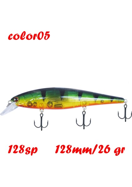 Blegend Balıkçılık Yapay Yem Askılı Minnow Sığ Wobbler Jerkbait Shad B Pike Yemi 128 Sp 78 F 65 Sp (Yurt Dışından)