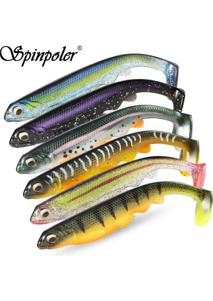 Spinpoler Stalker Balıkçılık Yemi Yumuşak Yem Kürek Kuyruk 16CM Wobbler Plastik Sahte Balıkçılık Yemi Deniz B Pike Alabalık Takımı Pesca (Yurt Dışından)