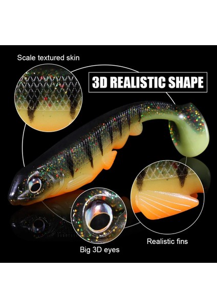 Spinpoler Stalker Balıkçılık Yemi Yumuşak Yem Kürek Kuyruk 16CM Wobbler Plastik Sahte Balıkçılık Yemi Deniz B Pike Alabalık Takımı Pesca (Yurt Dışından)