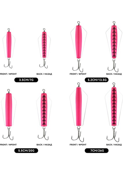 Su Çocuğu Devil Fishing Bait Tuzlu Su 3,5 cm 5,2 cm 5,5 cm 7 cm Canberra Killer Tasmanian Spinner Somon Pike Walleye B Yemi (Yurt Dışından)