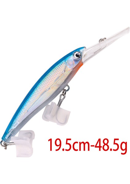 48-90-95G Balıkçılık Yemi Derin Dalış Minnow Isca Yapay Yem Wobblers Takım Pesca Sazan Turna Walleye Al Deniz Balıkçılığı Yemi (Yurt Dışından)