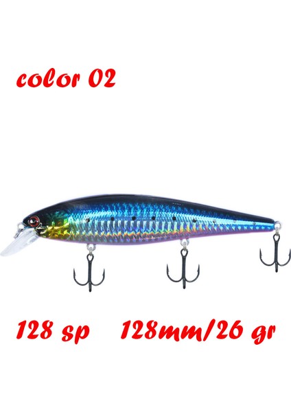 Blegend Balıkçılık Yapay Yem Askılı Minnow Sığ Wobbler Jerkbait Shad B Pike Yemi 128 Sp 78 F 65 Sp (Yurt Dışından)