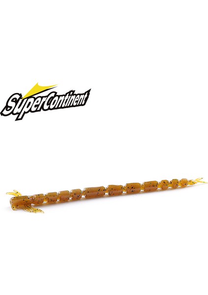 2021 Yeni Supercontinent Blood Teez Larva Yumuşak Yem Luya Yumuşak Yem Çılgın 55MM/80MM Salıncak Larva (Yurt Dışından) fiyatları