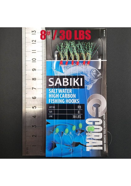Lunker Sabiki Yem Flaşör Takımı Kancası Yumuşak Yem Işıklı Yılan Balığı Parıltı Koyu Uskumru Balıkçılık Mercan Mulloway Yassı Başlı Kefal Köpekbalığı (Yurt Dışından)