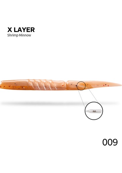 Hunthouse Resmi Mağazası Xlayers Yumuşak Yem 115MM/5.3G/6 Adet 150MM/14G/4 Adet Çıngıraklı Pvc Malzeme Lerrue Balıkçılık Için Turna B (Yurt Dışından)
