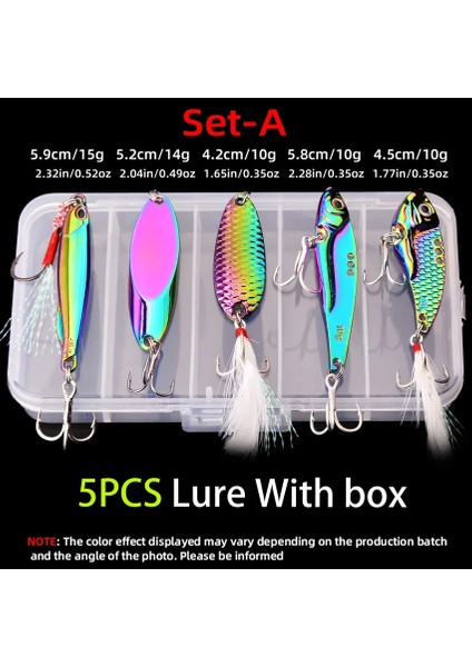 Adet/grup Wobbler Yemleri 3G/10G/15G Metal Vib Balıkçılık Yemi Seti Batabilen Sert Metal Vıb Deniz Balıkçılığı Yemleri Yapay Pesca Yemi (Yurt Dışından)