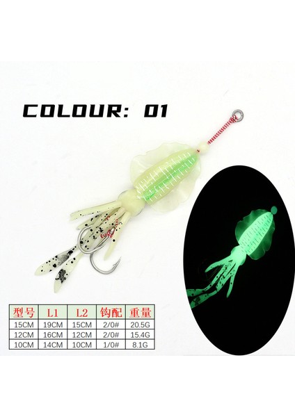 As Yumuşak Yem Kalamar Etekleri Yem Balıkçılık Yemi Ahtapot Tekne Deniz Balıkçılığı Pvc Kauçuk Yapay Yumuşak Yem Balıkçılık Trol Leurre (Yurt Dışından)