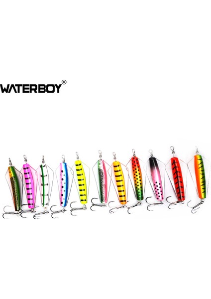 Su Çocuğu Devil Fishing Bait Tuzlu Su 3,5 cm 5,2 cm 5,5 cm 7 cm Canberra Killer Tasmanian Spinner Somon Pike Walleye B Yemi (Yurt Dışından)