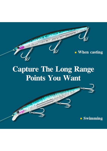 Tsurınoya Stınger 163S Ultra Uzun Döküm Batıran Tuzlu Su Minnow 163MM 34.2g Deniz Balıkçılığı Yemi Yapay Büyük Sert Yemler (Yurt Dışından) fırsatları