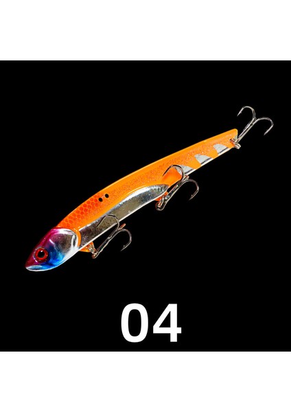 35G 10.5cm Metal Vıb Yemibalıkçılık Kaşığı Tatlı Su Balıkçılığı Sert Yem Dilim Jig Yem Kaşığı Balıkçılık Takımı Metal Jigging (Yurt Dışından)