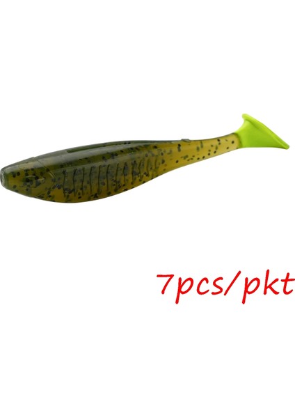 Adet/grup Yumuşak Swimbait 8cm 5.1g Yüzen T-Kuyruk Balıkçılık Yemi Tpr Kürek Kuyruk Yumuşak Yem Malzemesi Balıkçılık Yemleri (Yurt Dışından)