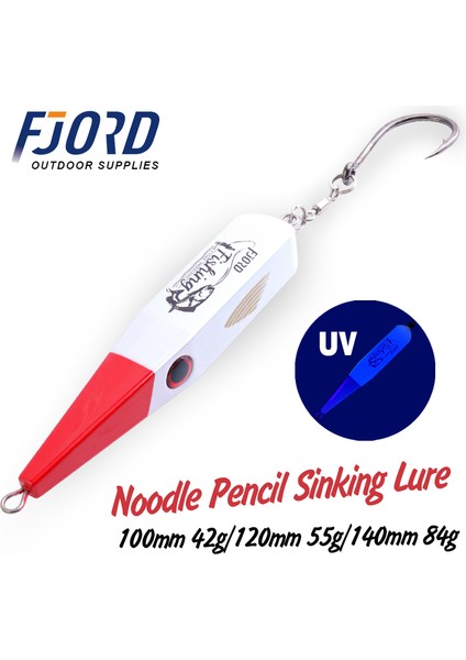 Fjord Kalem Yem 42G 55G 84G Iğne Burunlu Yüzey Fişi Trol Balıkçılığı Sert Gece Parıltısı Tuzlu Su Yemi Deniz Ton Balığı Yemleri Ürünler (Yurt Dışından) fiyatları