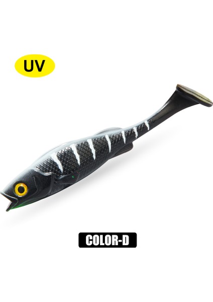 Spinpoler Vigour Levrek Shad Yumuşak Swimbait Balıkçılık Yemi 7CM/11CM/14CM Pike Zander B Kürek T Kuyruklu Pesca Sahte Balık Yemi (Yurt Dışından)