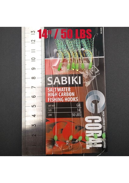 Lunker Sabiki Yem Flaşör Takımı Kancası Yumuşak Yem Işıklı Yılan Balığı Parıltı Koyu Uskumru Balıkçılık Mercan Mulloway Yassı Başlı Kefal Köpekbalığı (Yurt Dışından)