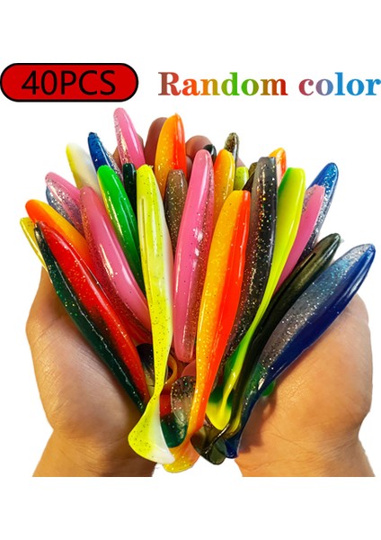 1-100 Adet T Kuyruk 70MM 90MM 120MM Shad Solucan Yumuşak Yem Yapay Yem Swimbait Yem Wobbler Yumuşak Yemler Silikon Balıkçılık Sporları (Yurt Dışından)