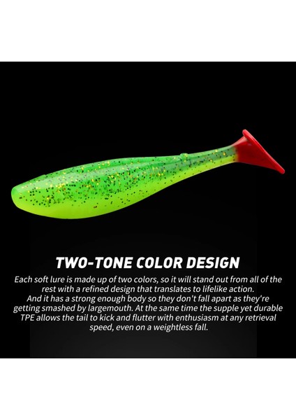 Adet/grup Yumuşak Swimbait 8cm 5.1g Yüzen T-Kuyruk Balıkçılık Yemi Tpr Kürek Kuyruk Yumuşak Yem Malzemesi Balıkçılık Yemleri (Yurt Dışından) fırsatları