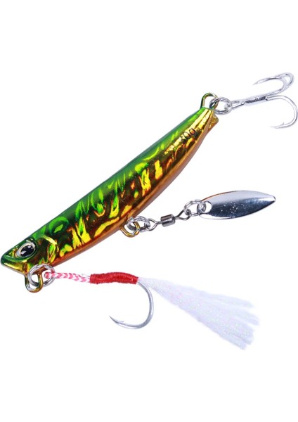 Kaşık Balıkçılık Yemleri 4 Adet 15G 4.9cm Kıyı Döküm Mikro Jig Yavaş Yapay Sert Yemler Spinnerbait B Ton Balığı Pesca Için (Yurt Dışından) fırsatları