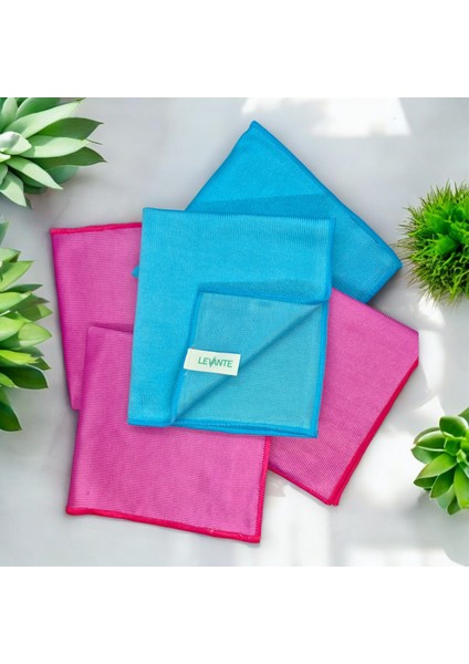 Premium Mikrofiber Cam Bezi 5’li Set – 40X40 cm | Ekstra Kalın | Tüy Bırakmaz fiyatları