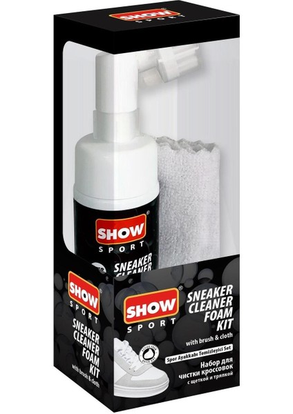 Fırçalı Sneaker Cleaner Foam Kıt, Fırçalı Susuz Spor Ayakkabı Temizleme Köpüğü Kıt 1 Adet