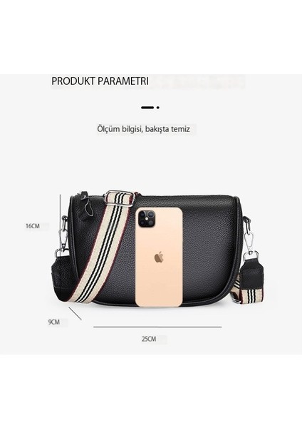 Kadın Çantası Basit Moda Retro Geniş Omuz Askılı Omuz Çantası (Yurt Dışından) fiyatları