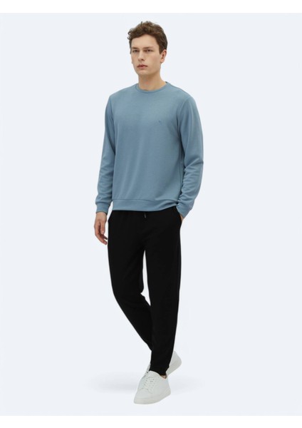 Mavi Bisiklet Yaka Sweatshırt modelleri