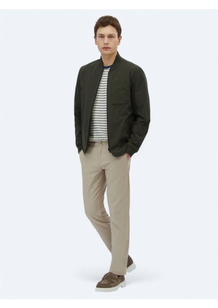 Haki Regular Fit Spor Ceket modelleri