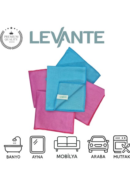 Premium Mikrofiber Cam Bezi 5’li Set – 40X40 cm | Ekstra Kalın | Tüy Bırakmaz fırsatları