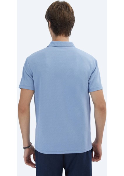 Mavi Jakarlı Polo Yaka T-Shirt indirimleri