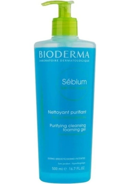 Bioderma Sebium Karma, Yağlı ve Akne Eğilimli Ciltler , Siyah Nokta Karşıtı Yüz Temizleme Jeli 500 ml