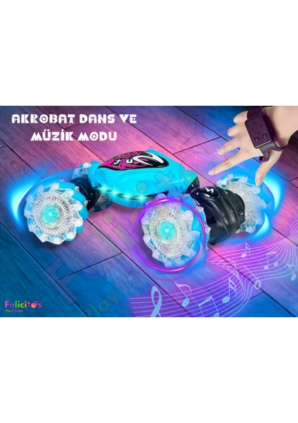 Uzaktan Kumandalı Akrobat Araba