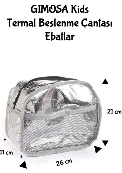 Kids Isı Yalıtımlı Su Geçirmez Termal Çanta, Yemek Taşıma Çantası, Beslenme Çantası Anne Çocuk Bakım fiyatları