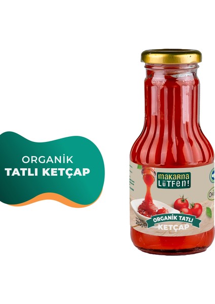 Organik Tatlı Ketçap 280 G