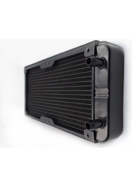 2x Su Soğutucu Radyatör 240MM Soğutucu Cpu Su Soğutma Sırası Için Düz(Yurt Içinden)