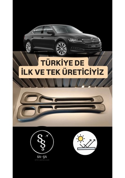 Sasa Skoda Superb Model Uyumlu Oto Koltuk Kenarı Boşluk Doldurma Aparatı