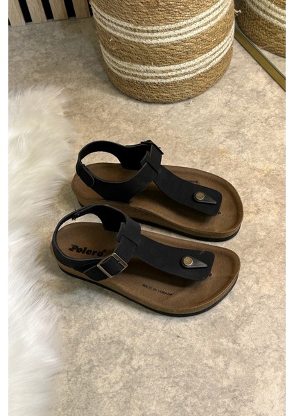 Günlük Kadın Terlik Tek Parmak Arası Rahat Mantar Taban Tokalı Ayarlanabilir Sandalet 148 - 34170 modelleri